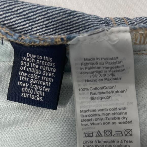 Madewell Mini Skirt Rigid Denim  Straight Fit waist measure 30 - Picture 8 of 9